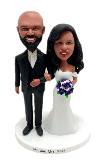 Custom cake toppers Personalized wedding cake toppers